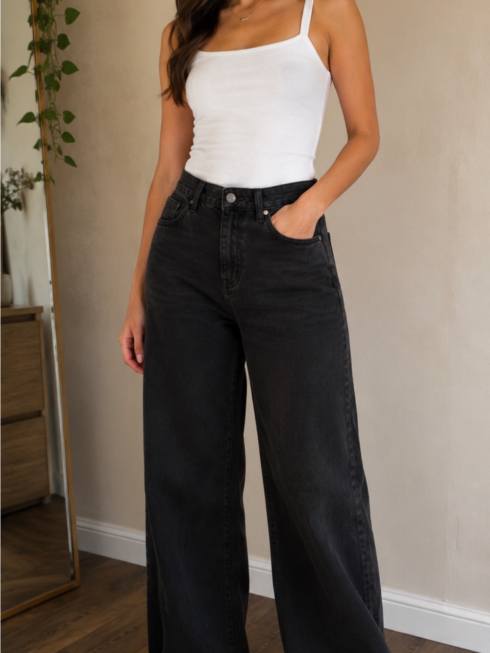 Universal Thread Wide Leg Black Pants